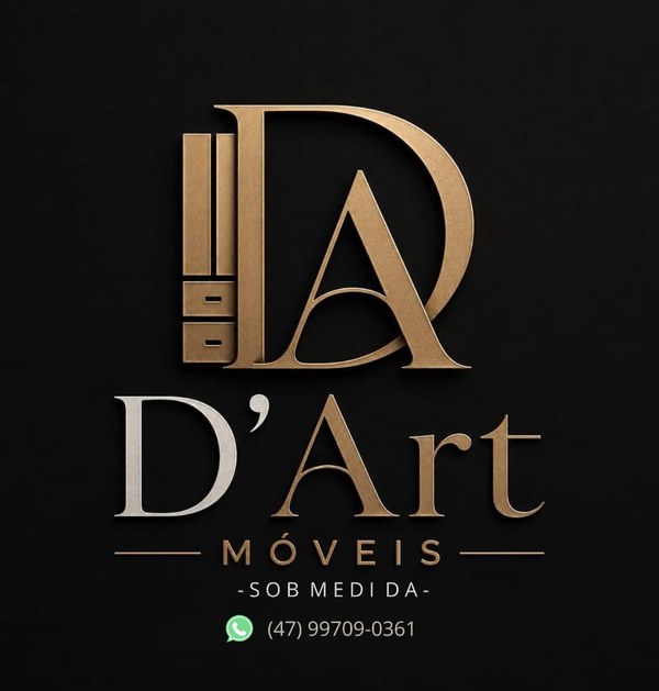 D'Art Móveis — patrocinador oficial de João Vittor